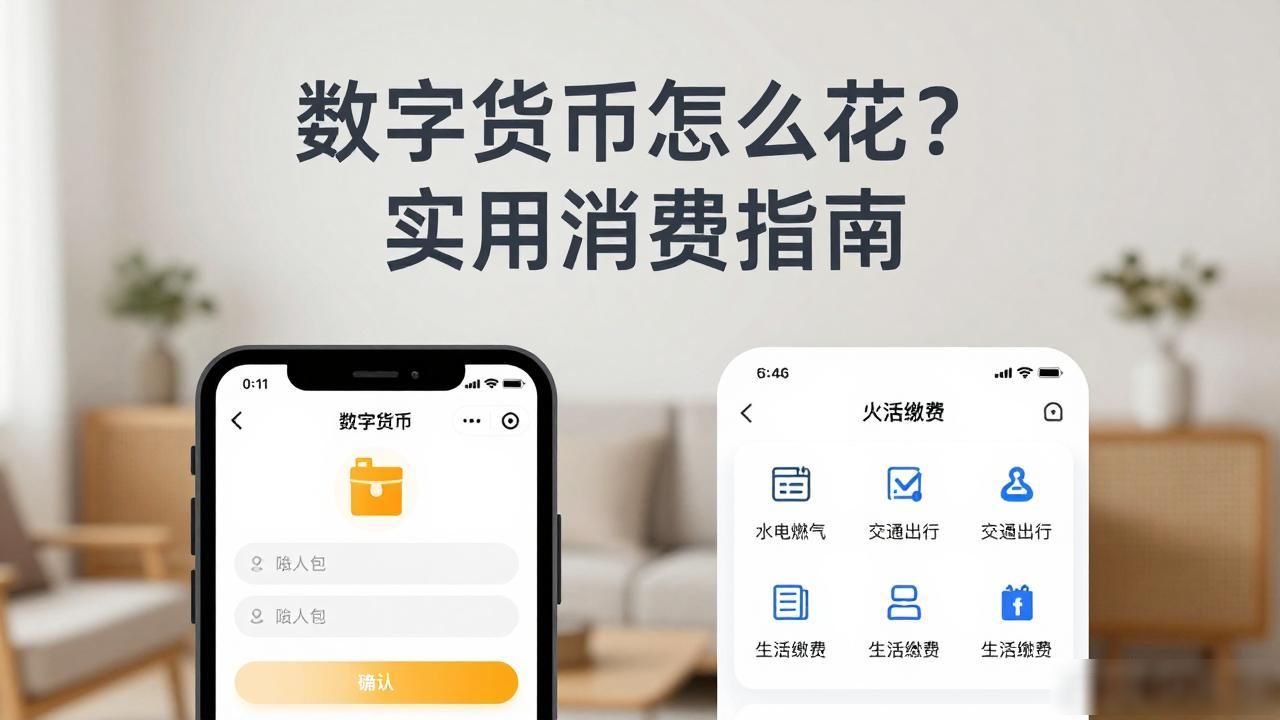 数字货币支付场景_数字货币花钱方法_数字货币生活应用