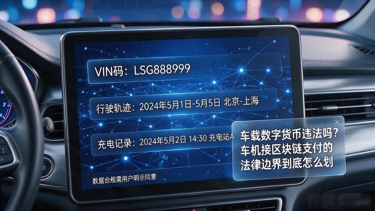 车机支付系统数据合规风险_车载数字货币违法吗_车载数字货币合法性分析