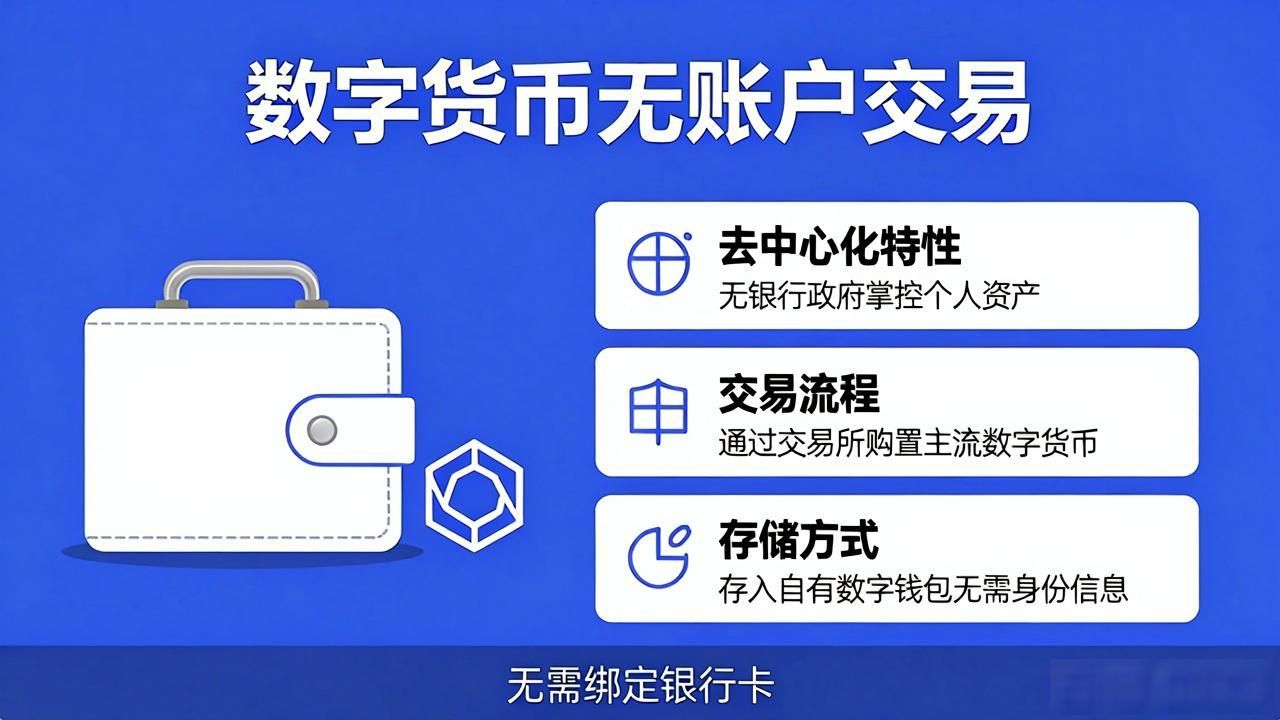 数字货币交易流程_数字货币去中心化特性_数字货币没有账户