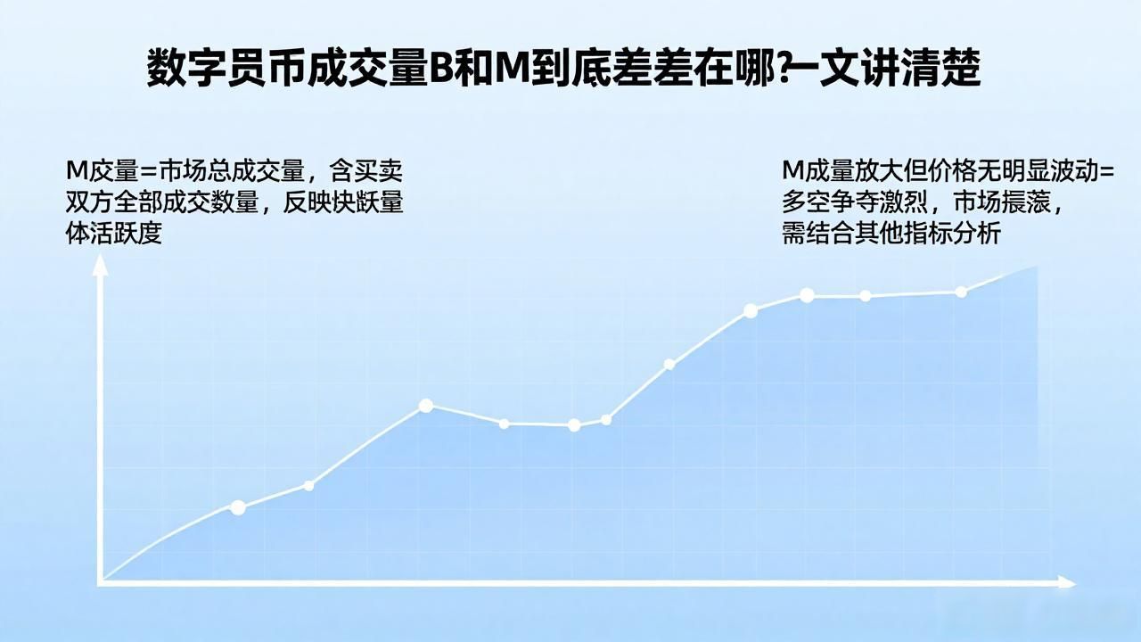 B成交量_数字货币成交量b和m的区别_M成交量