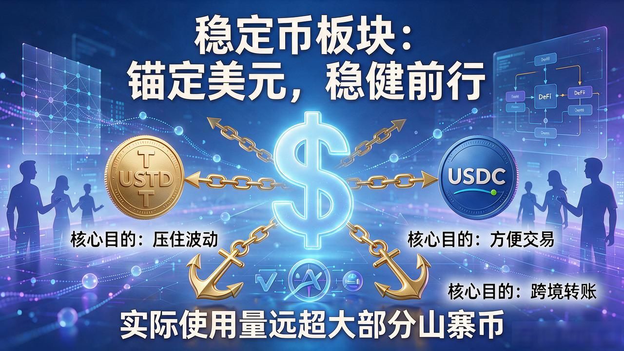 数字货币主要有几个_数字货币分类详解央行数字货币与私人加密货币区别_稳定币USDT USDC在DeFi中的作用解析