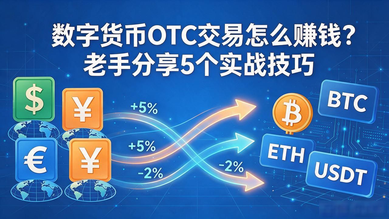 数字货币otc交易怎么赚钱_数字货币OTC交易盈利思路_加密货币OTC做市商盈利方法