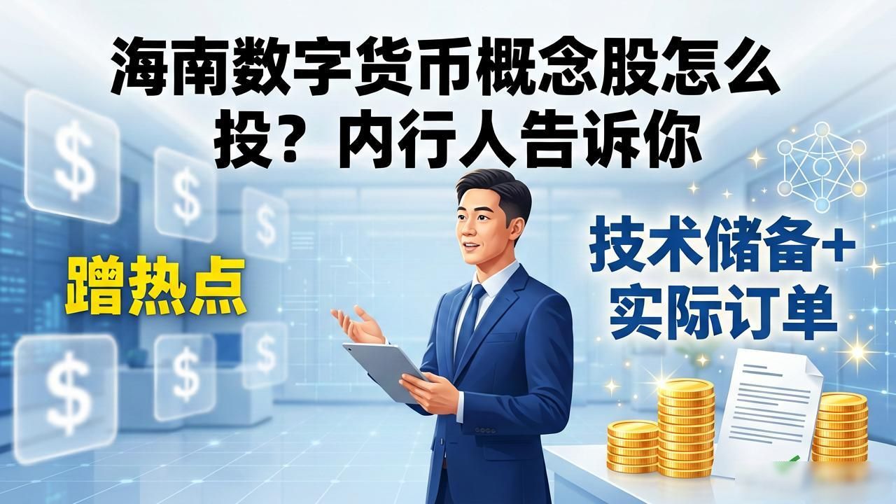 海南数字货币股票_海南自贸港数字货币试点_海南数字人民币概念股投资