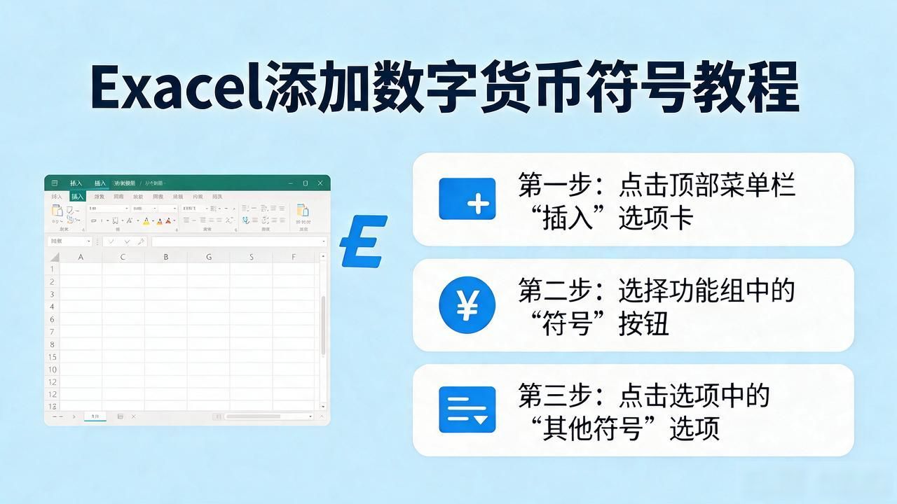 数字货币符号怎么添加_Word插入数字货币特殊符号教程_Excel添加比特币符号的方法