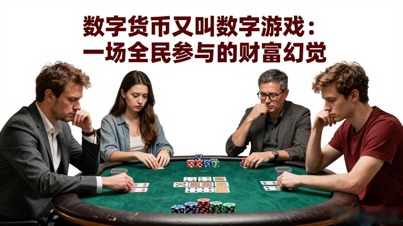 数字货币是一场数字游戏 数字货币市场零和博弈本质 数字货币投机暴富陷阱_数字货币又叫数字游戏