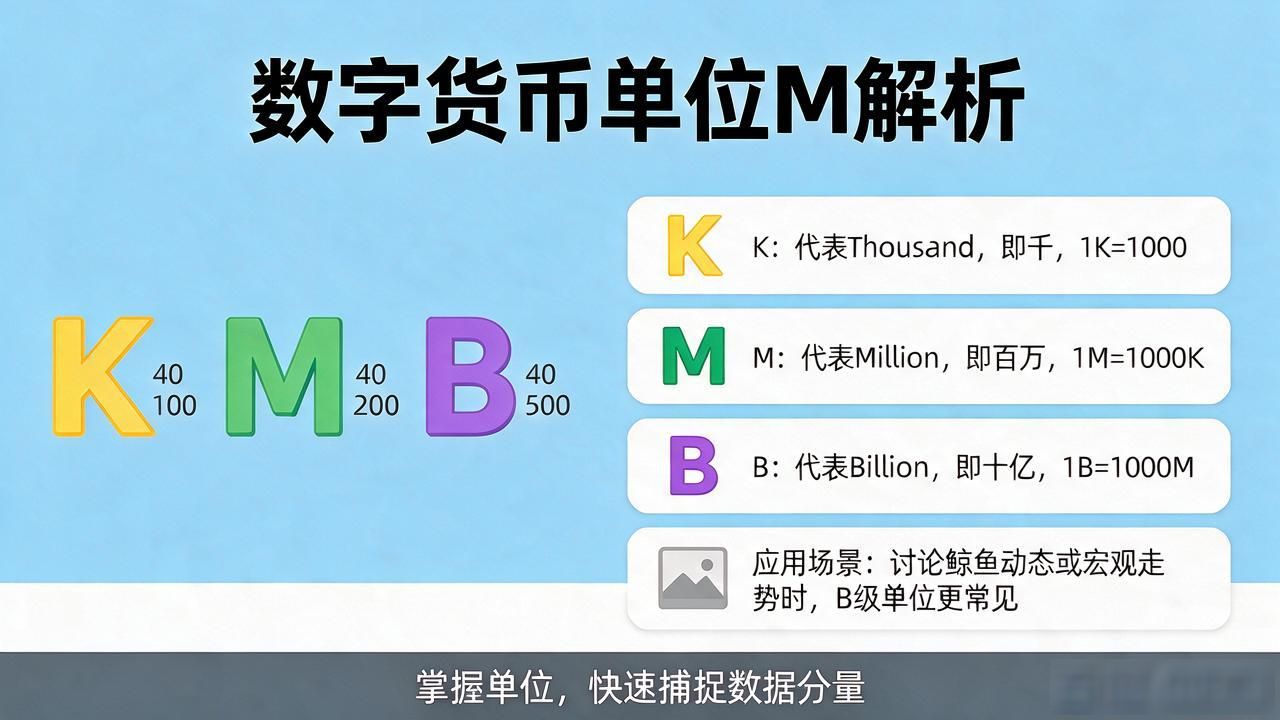 币圈法币M区别_交易圈M单位含义解析_数字货币单位m是多少