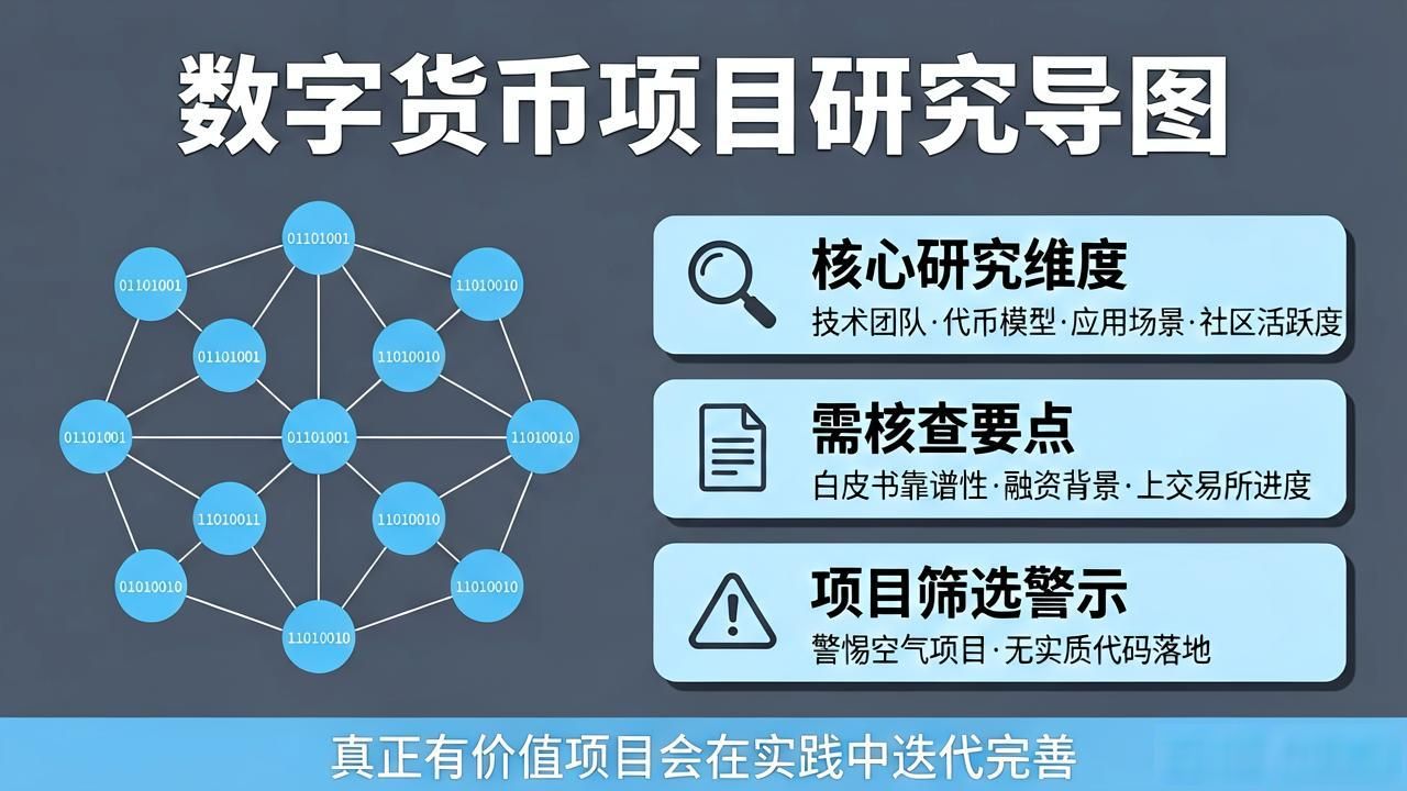 区块链数字货币项目分析方法_数字货币新手入门研究导图_数字货币研究导图