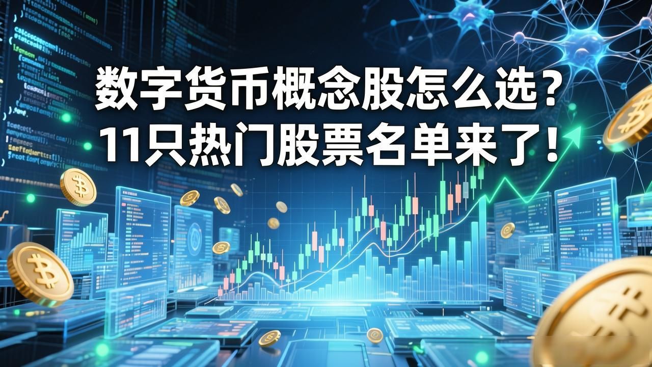 11只数字货币概念股_数字货币产业链股票_数字货币概念股投资逻辑