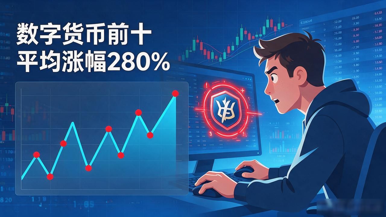 数字货币前十平均涨幅陷阱_数字货币前十平均涨幅_主流币头部效应与风险警示