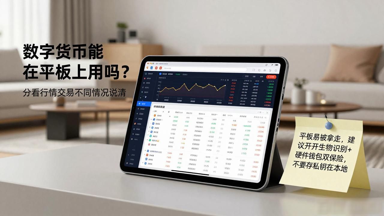 数字货币平板可以用吗_数字货币平板使用_平板交易软件兼容性