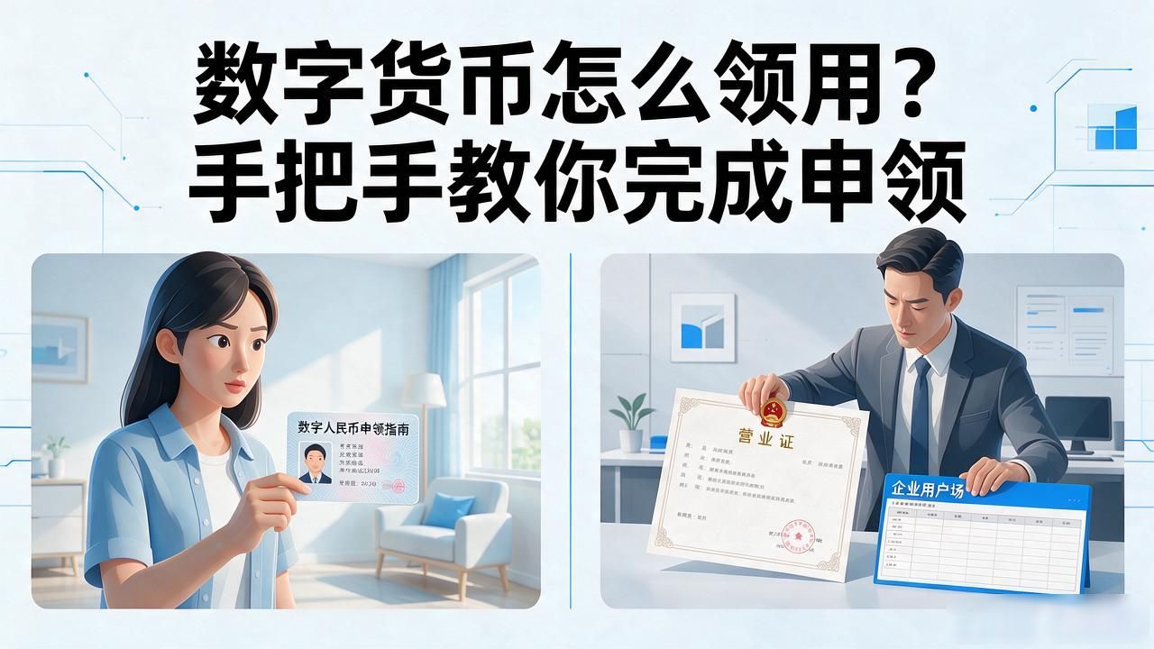 数字货币如何领用_数字人民币激活步骤_数字人民币领用流程