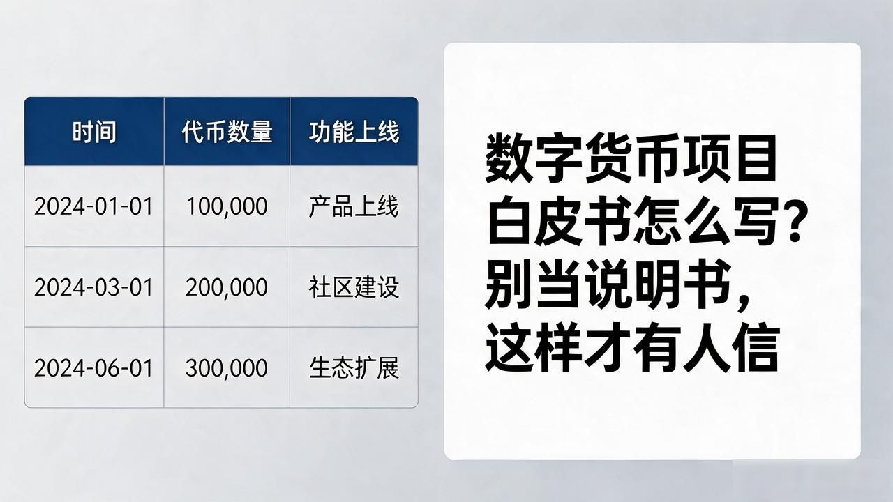 数字货币项目白皮书_如何写出让投资人看懂的白皮书_白皮书写作技巧