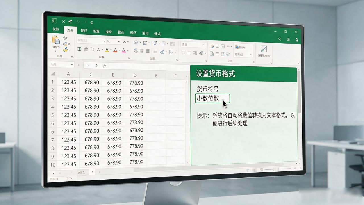 处理Excel数字文本转换_excel数字标文本,货币_财务工资表格式问题解决