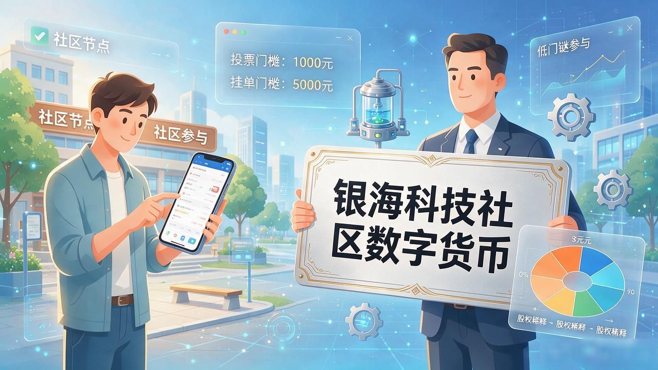 数字货币社区运营_银海科技社区数字货币_银海科技社区项目孵化