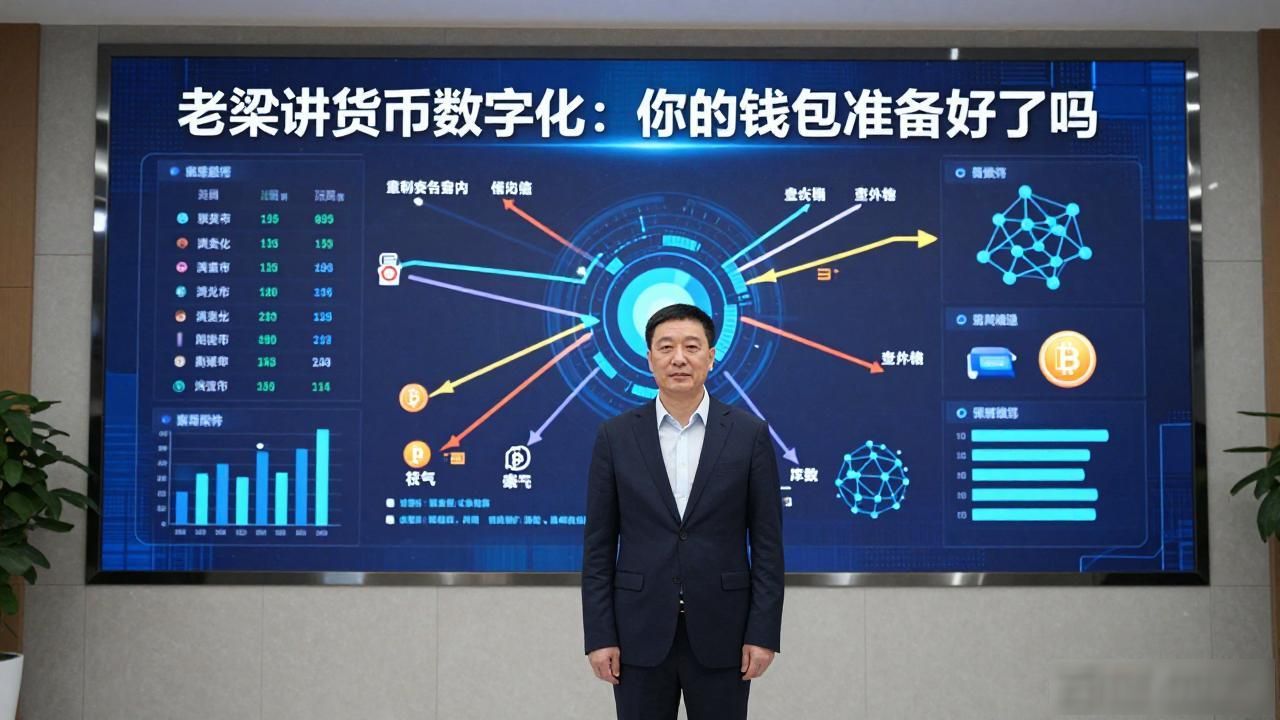 货币数字化变革_数字人民币试点推广_老梁讲货币数字化