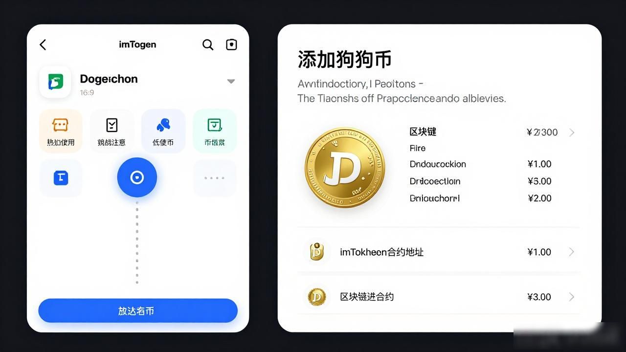 imToken添加ERC20代币的操作步骤_imtoken怎么添加狗币_imToken添加狗币的方法