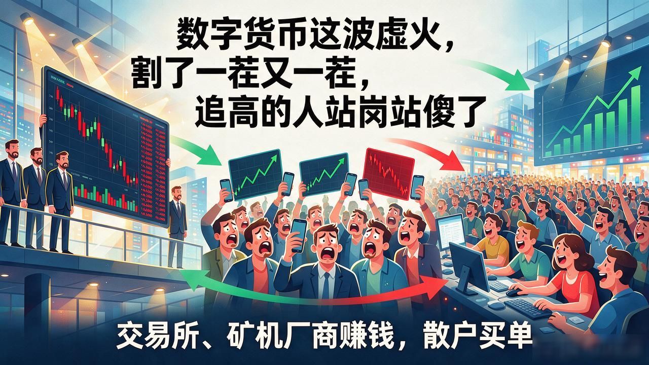 散户高位接盘风险_数字货币投机泡沫警示_数字货币虚火
