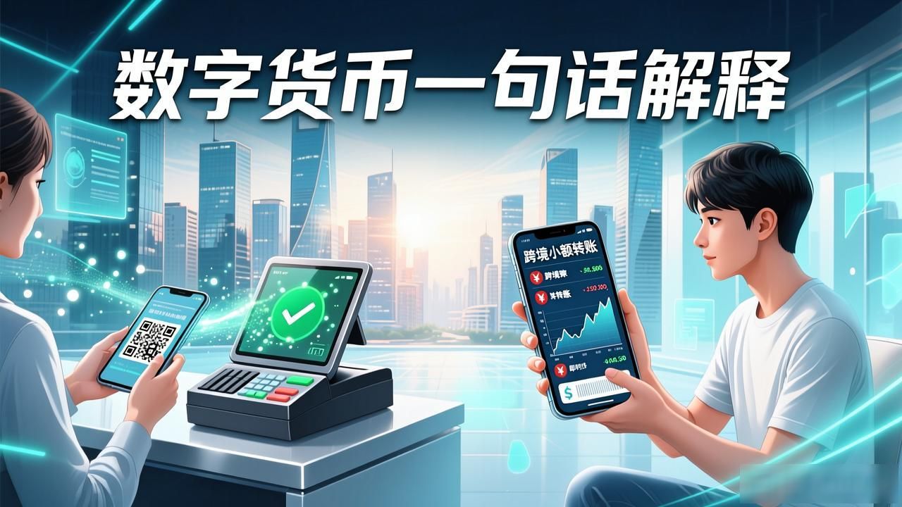 区块链技术支撑的数字货币应用_央行发行的法定数字货币特点_数字货币一句话解释