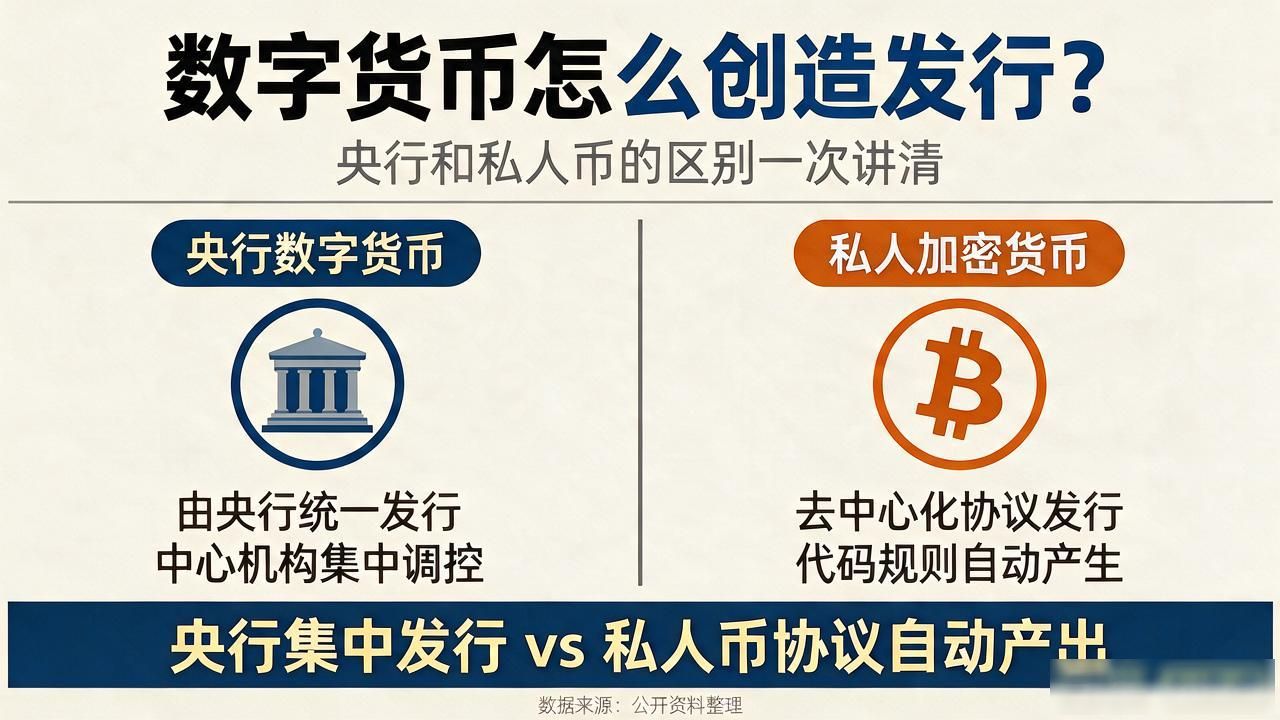 数字货币创造发行_数字人民币发行机制解析_央行数字货币与私人数字货币区别