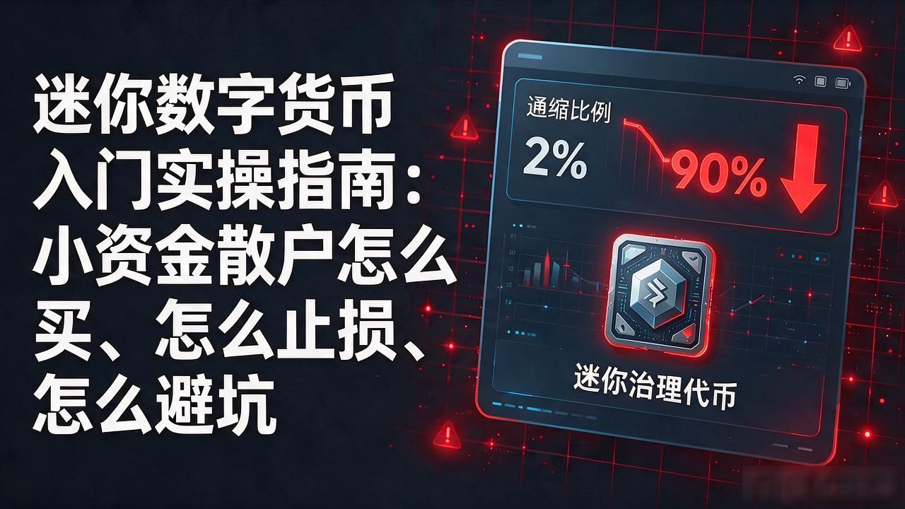 低市值小众代币交易策略_迷你数字货币_迷你数字货币投资风险与流动性陷阱