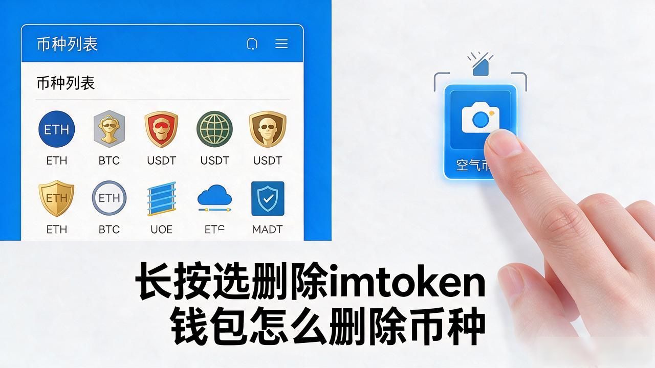 imtoken钱包怎么删除币种_隐藏代币操作_imToken删除代币