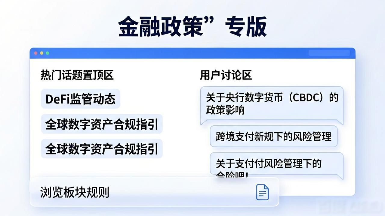 imToken官网 金融政策讨论 区块链社区_如何在imToken钱包官网地址上参与金融政策讨论？