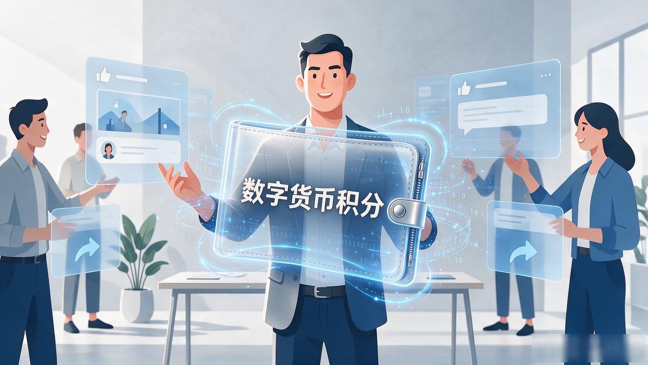 企业积分系统_数字货币作引流_数字货币营销
