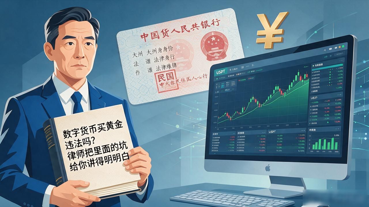 数字货币买黄金违法吗_比特币换黄金是否违法_USDT买黄金法律风险