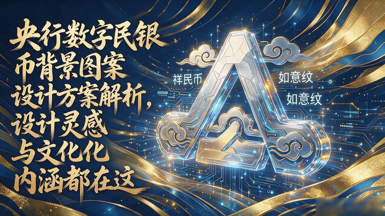 央行数字货币背景图案设计_央行数字货币背景图案_人民币背景图案设计元素
