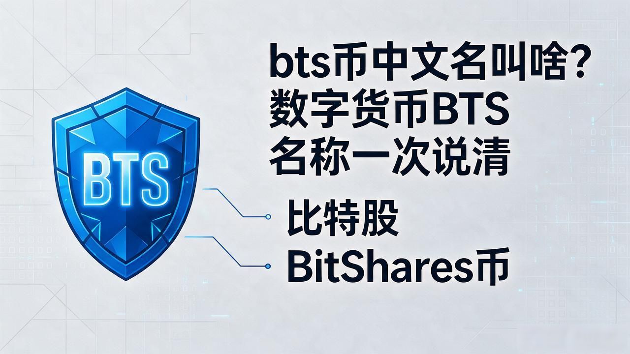 比特股是什么_数字货币bts中文名_BTS中文名