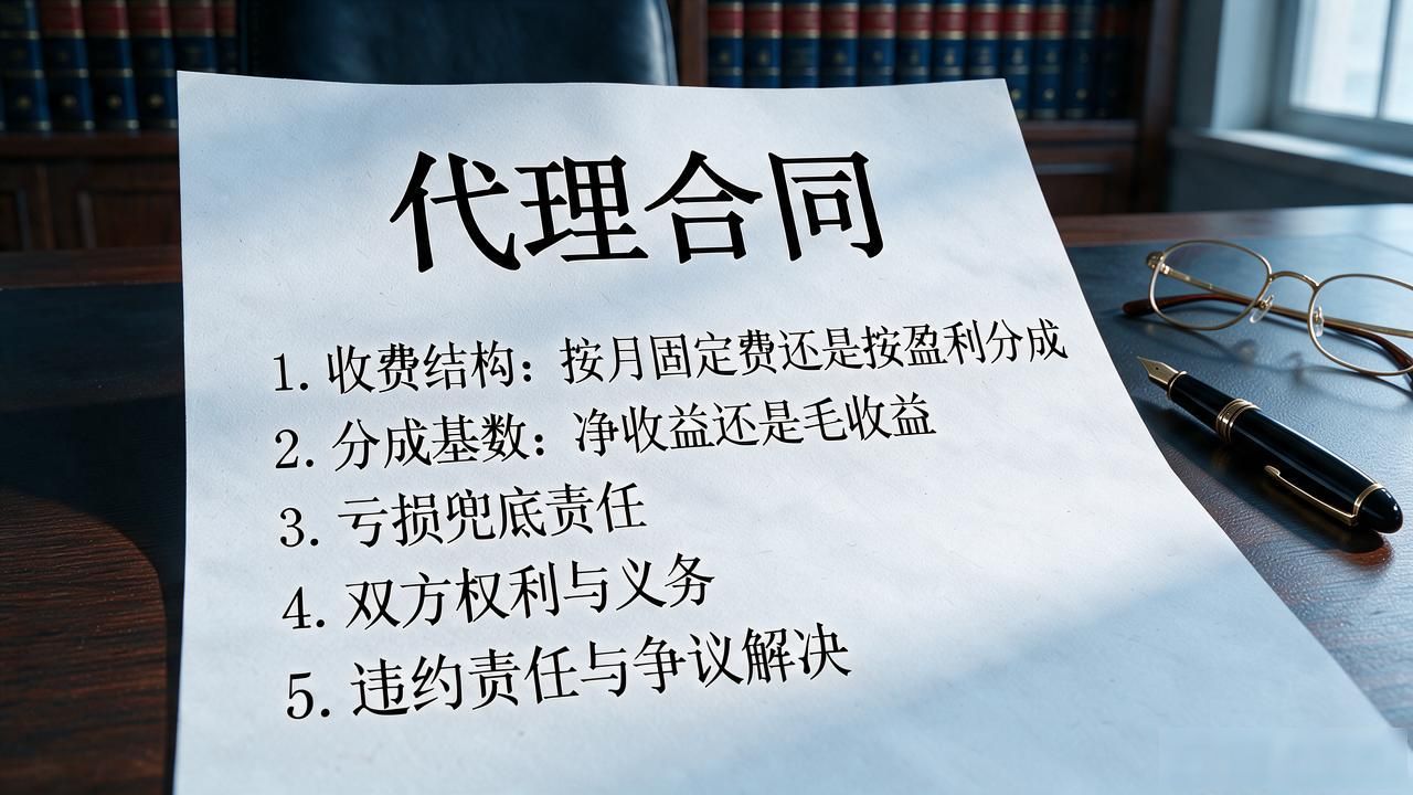 数字货币代理交易合同条款_数字货币交易代理合同_交易权限边界约定
