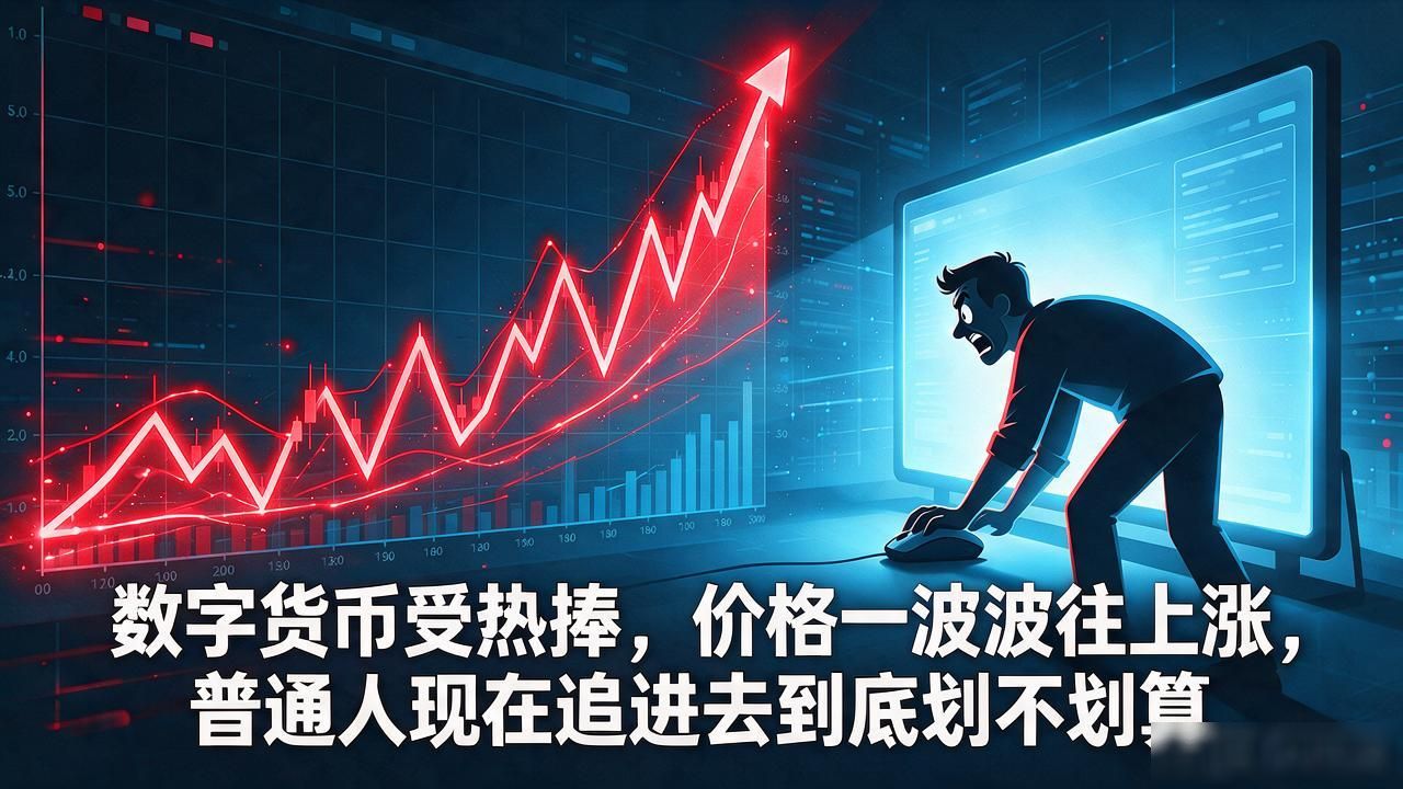 数字货币机构资金入场趋势分析_数字货币受热捧_散户追涨杀跌风险规避策略