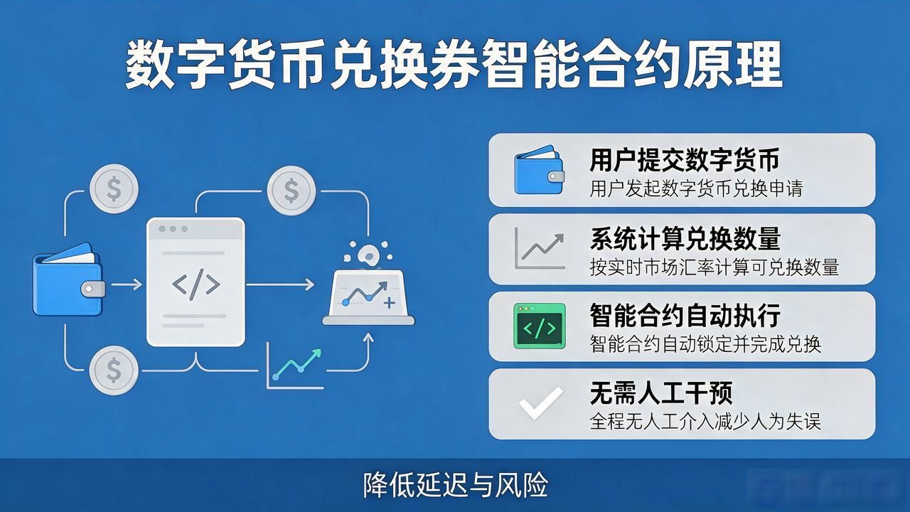 数字货币兑换券的核心作用与应用场景_数字货币兑换券原理_智能合约驱动的数字货币兑换券机制