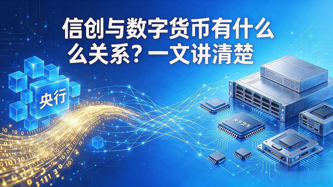 数字货币信创技术保障_信创与数字货币的关系_数字货币信创产业关系