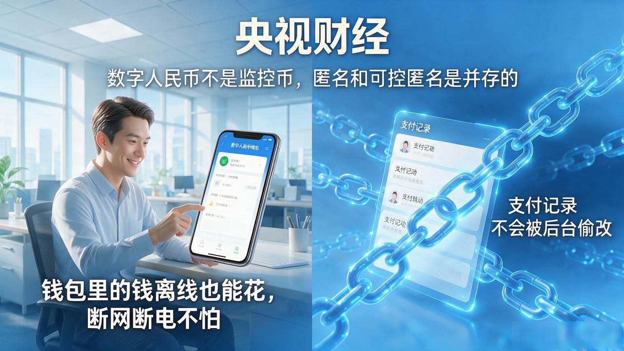 央视数字货币区块链_区块链技术进展_数字人民币央视报道